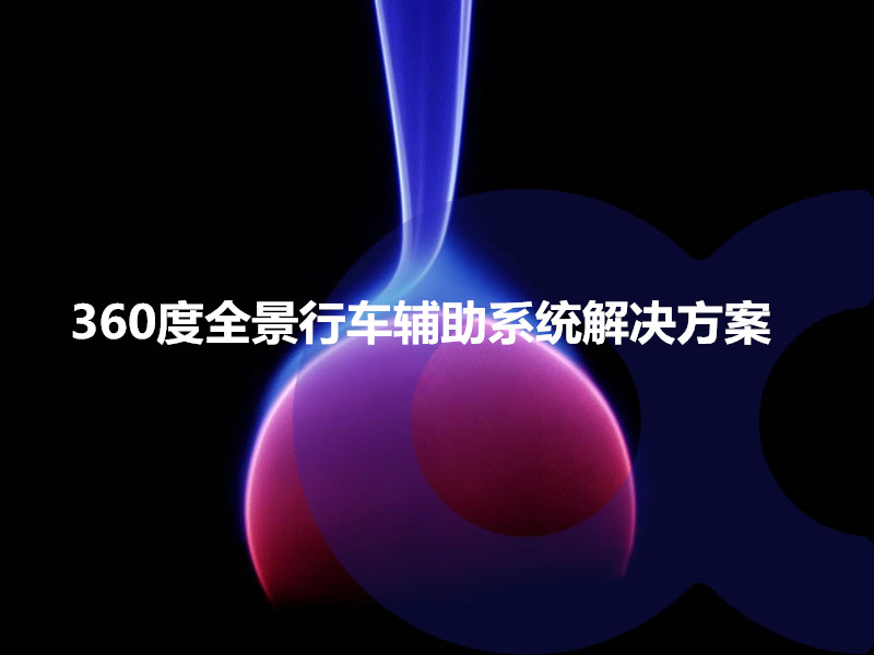 360度全景行車(chē)輔助系統解決方案