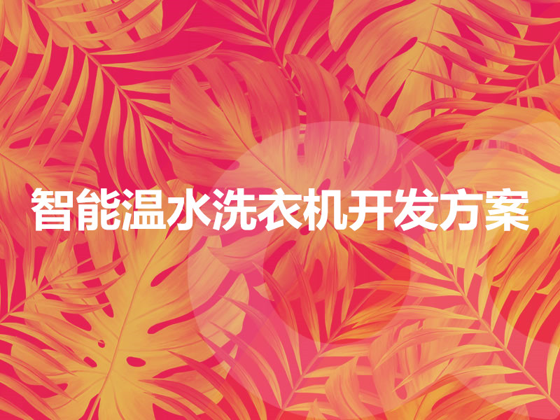 智能溫水洗衣機開(kāi)發(fā)方案