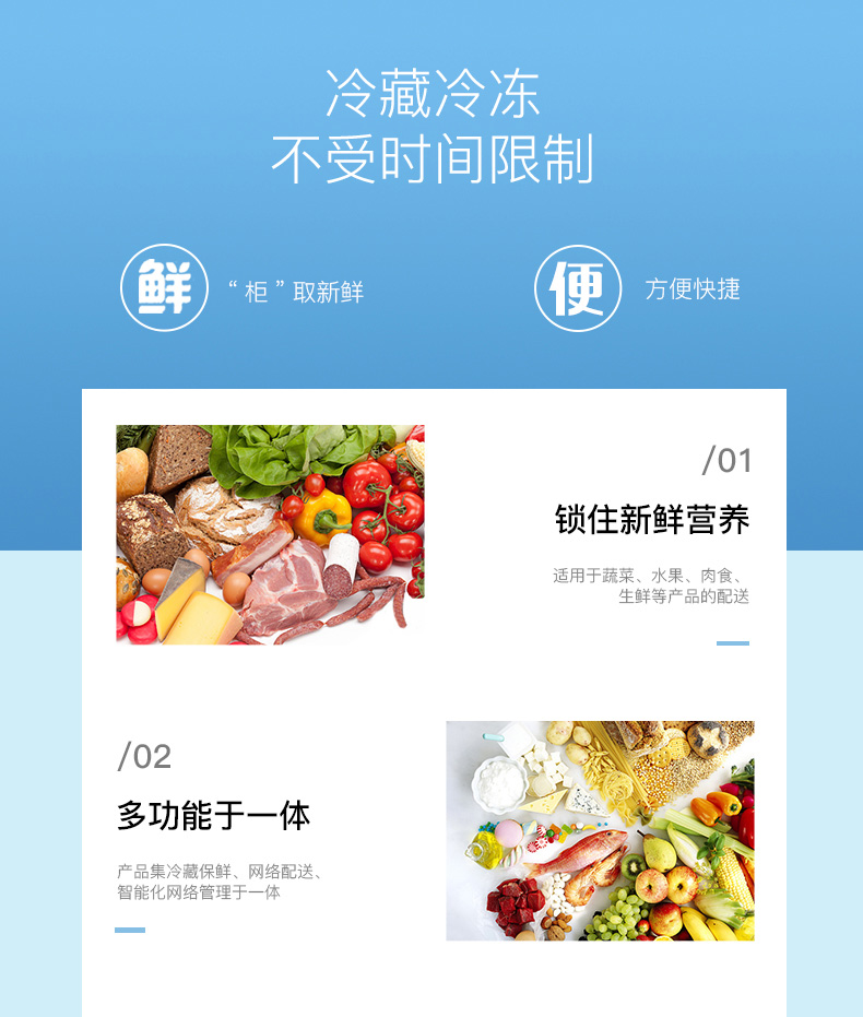 共享生鮮存儲柜方案開(kāi)發(fā)