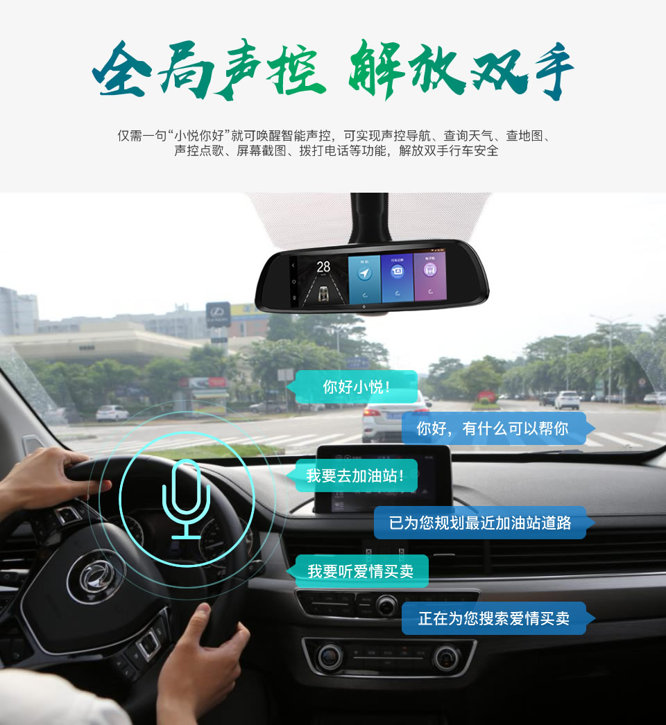 全局聲控，解放雙手