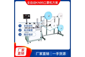 全自動(dòng)KN95口罩機方案